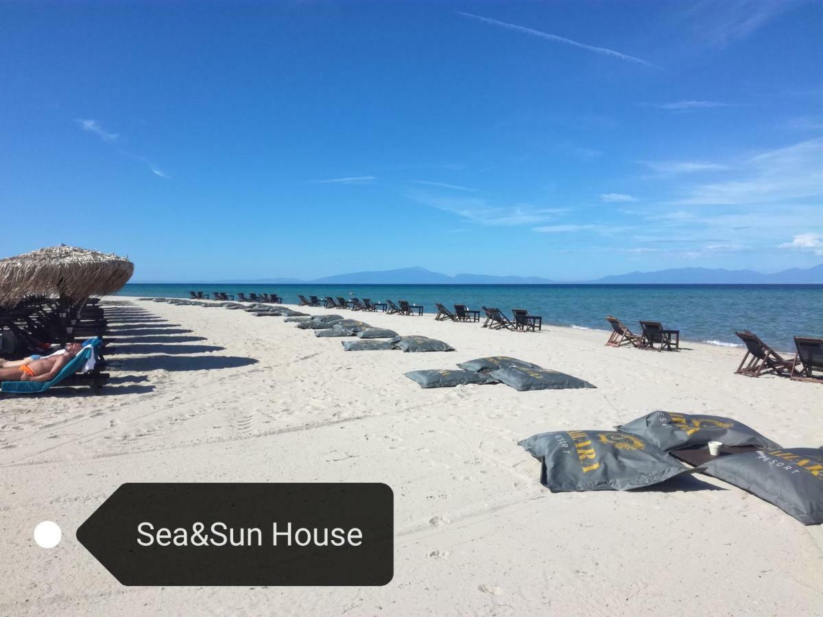Sea & Sun House Villa Nea Kallikrateia Eksteriør bilde